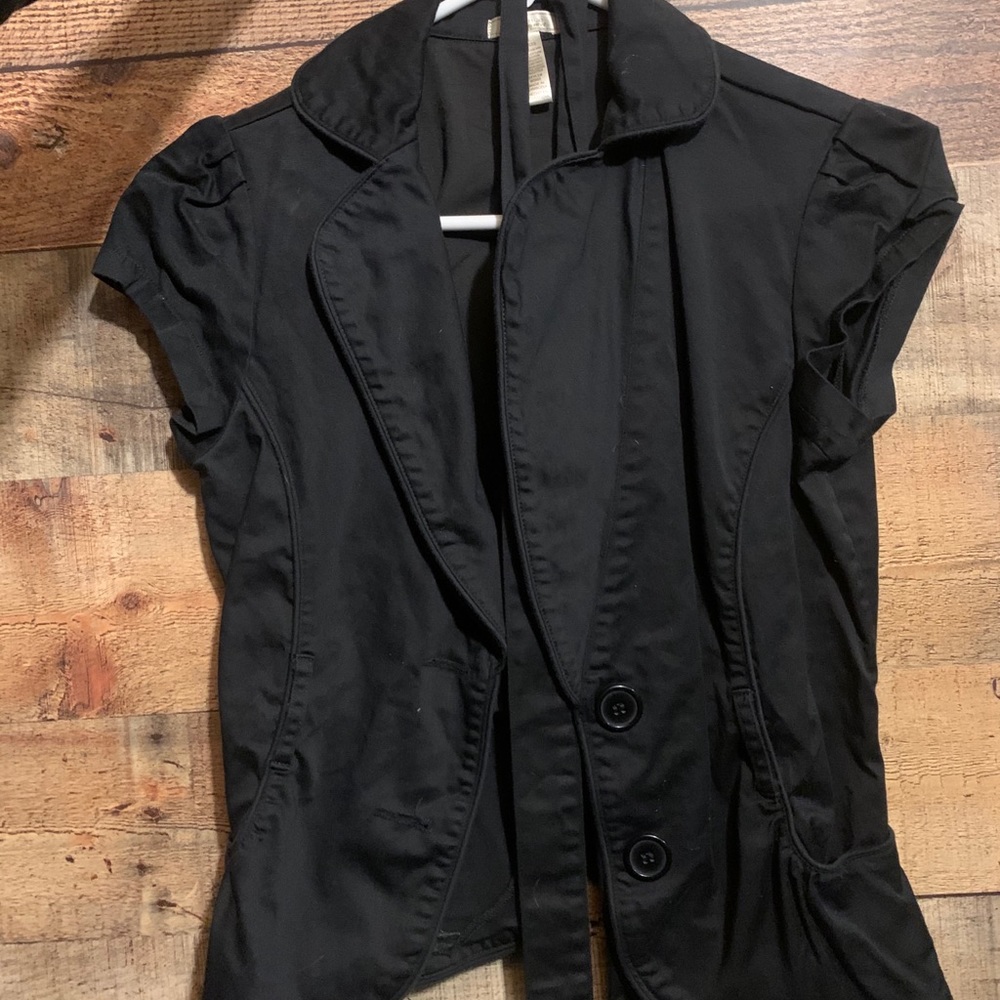Button Over Tank Top